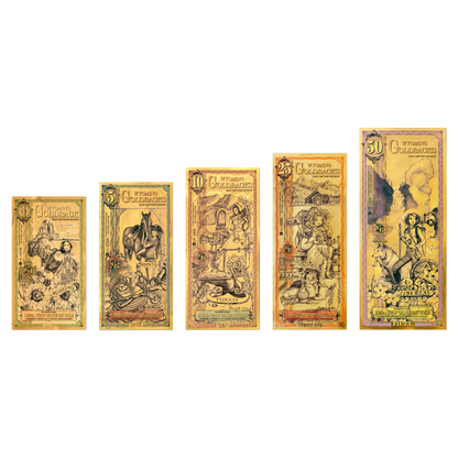 Buy Wyoming Goldback Gold Notes Full Set 24k