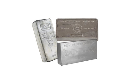 100 oz Silver Bars