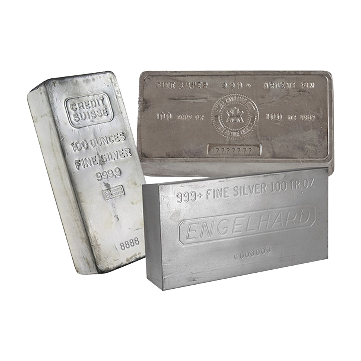 100 oz Silver Bars