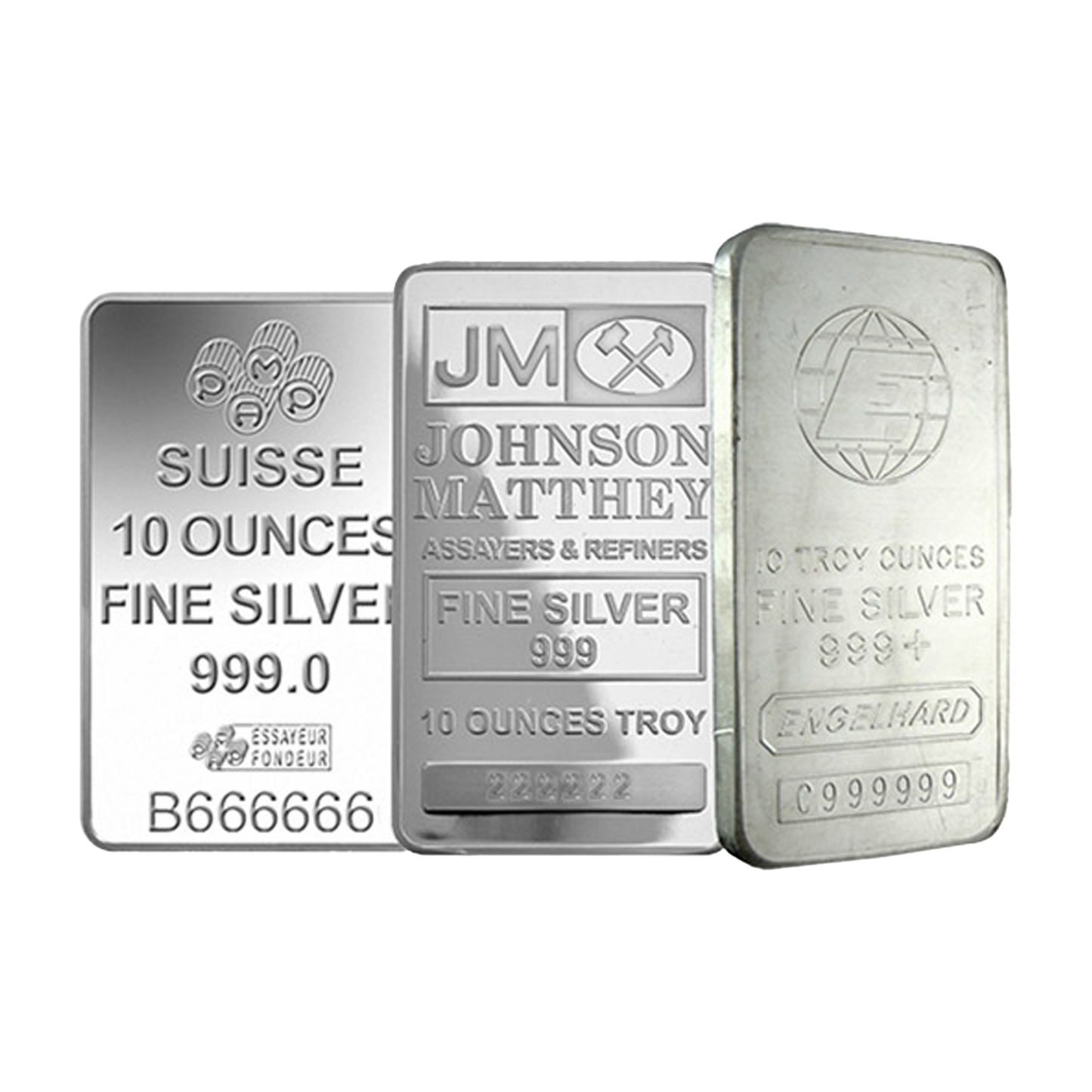 10 oz Silver Bars