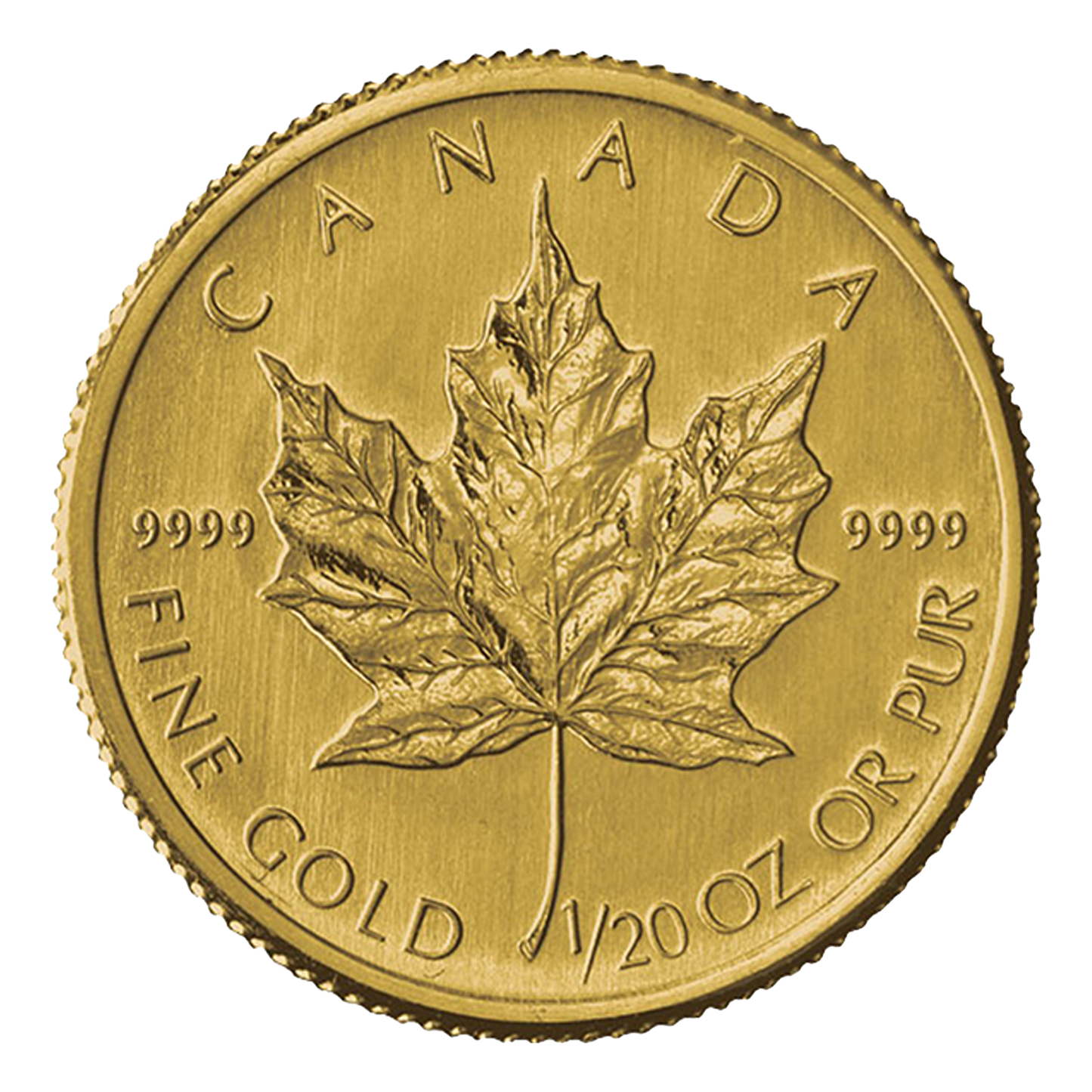 1/20 oz Gold Canadian Maple Leaf Coins
