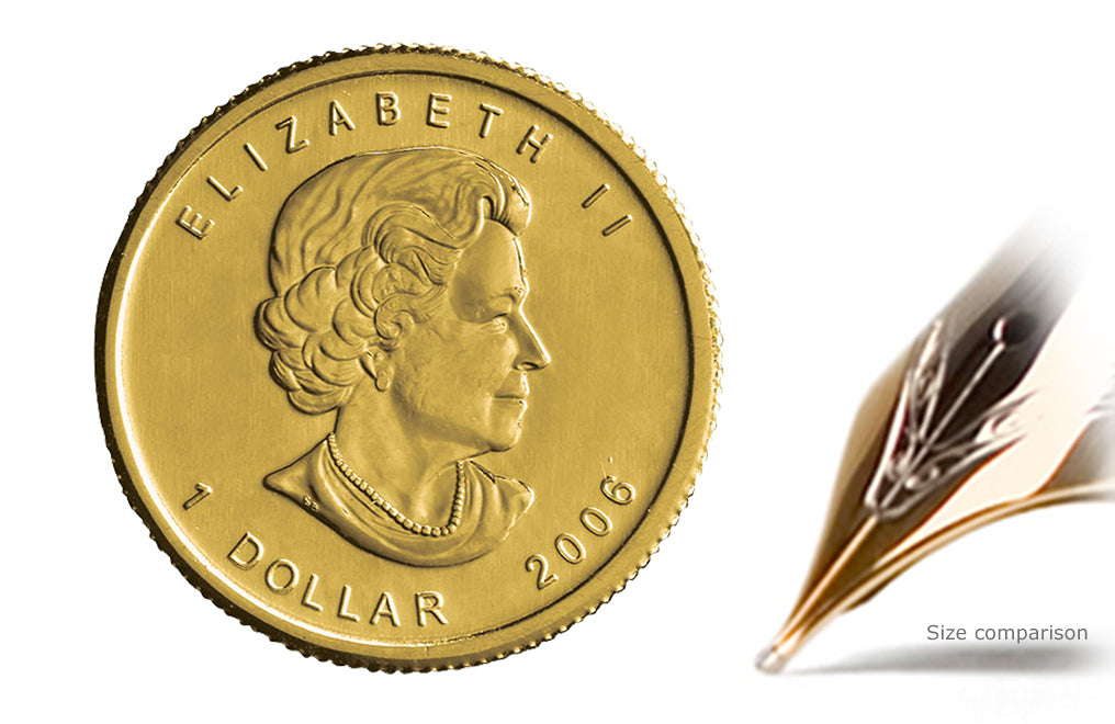 1/20 oz Gold Canadian Maple Leaf Coins