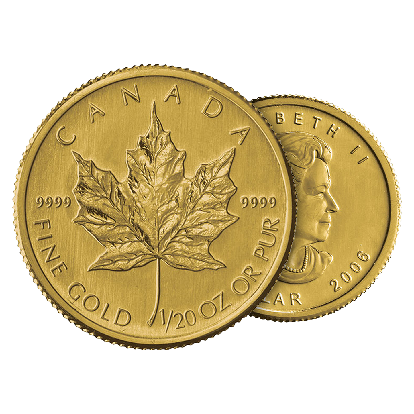 1/20 oz Gold Canadian Maple Leaf Coins