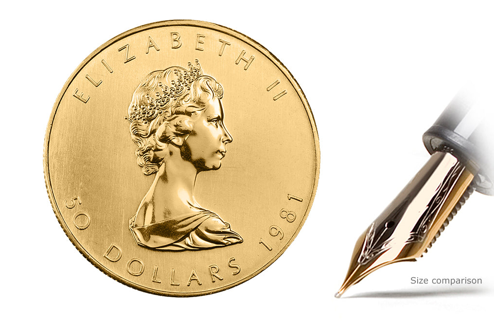 1979-1982 1 oz Gold Maple Leaf Coins