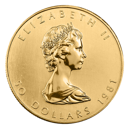 1979-1982 1 oz Gold Maple Leaf Coins