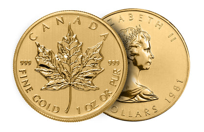 1979-1982 1 oz Gold Maple Leaf Coins