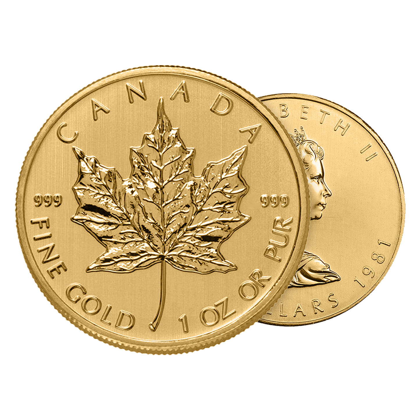 1979-1982 1 oz Gold Maple Leaf Coins