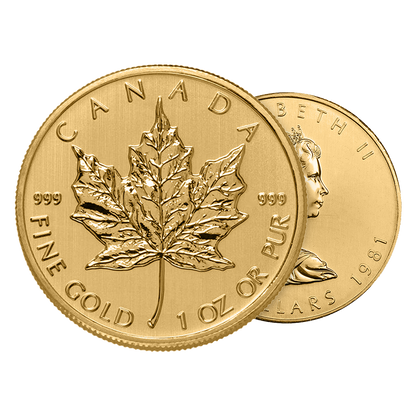 1979-1982 1 oz Gold Maple Leaf Coins