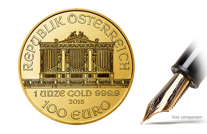 1 oz Gold Philharmonic Coins