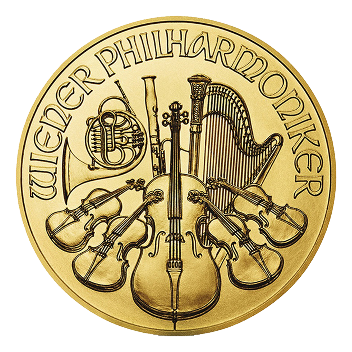 1 oz Gold Philharmonic Coins