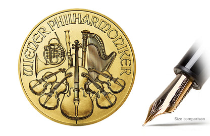 1 oz Gold Philharmonic Coins