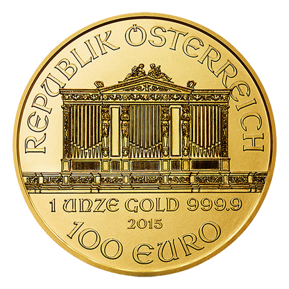 1 oz Gold Philharmonic Coins