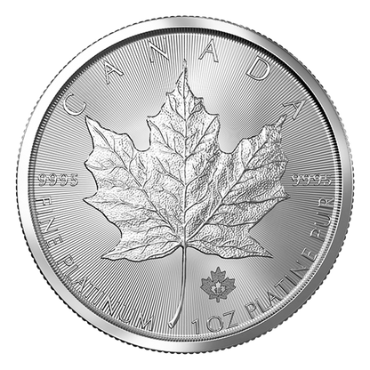 1 oz Platinum Canadian Maple Leaf Coins
