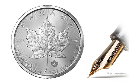 1 oz Platinum Canadian Maple Leaf Coins