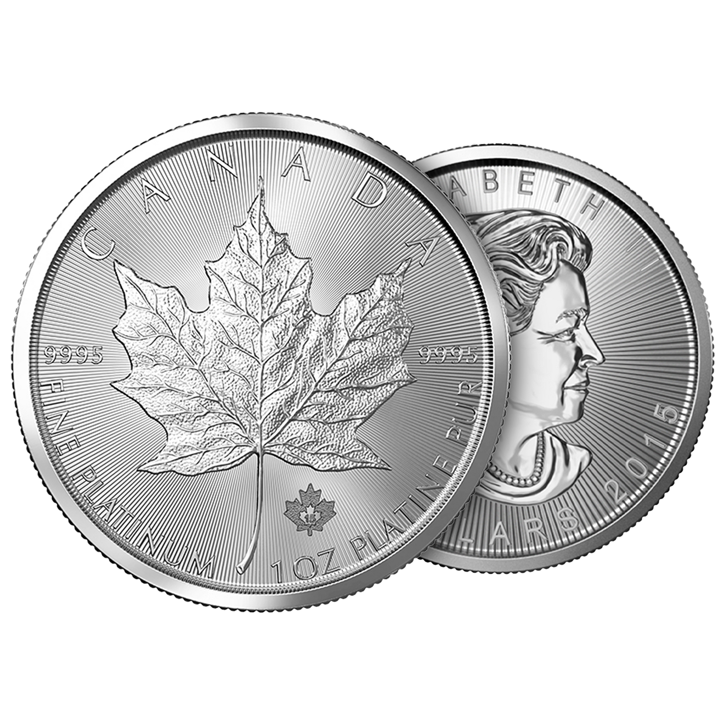 1 oz Platinum Canadian Maple Leaf Coins