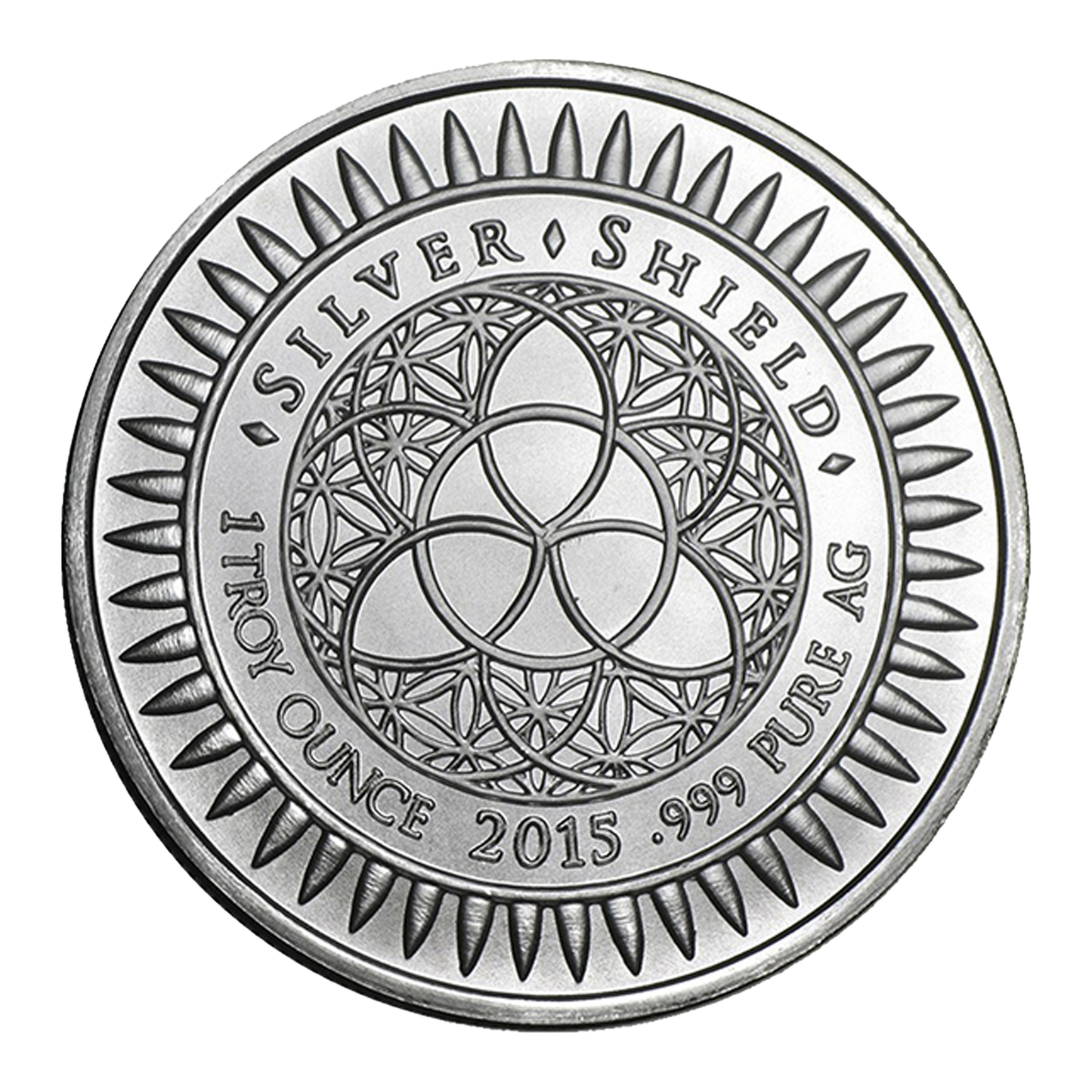 Buy 1 oz Silver Shield Don't Tread On Me Round