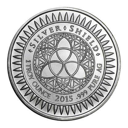 Buy 1 oz Silver Shield Don't Tread On Me Round