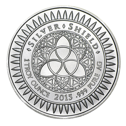 Buy 1 oz Silver Shield Freedom Girl Round (Random Year)