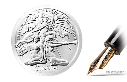 Buy 1 oz Silver Shield Trivium Girls Silver Shield BU Round .999 (Random Year)