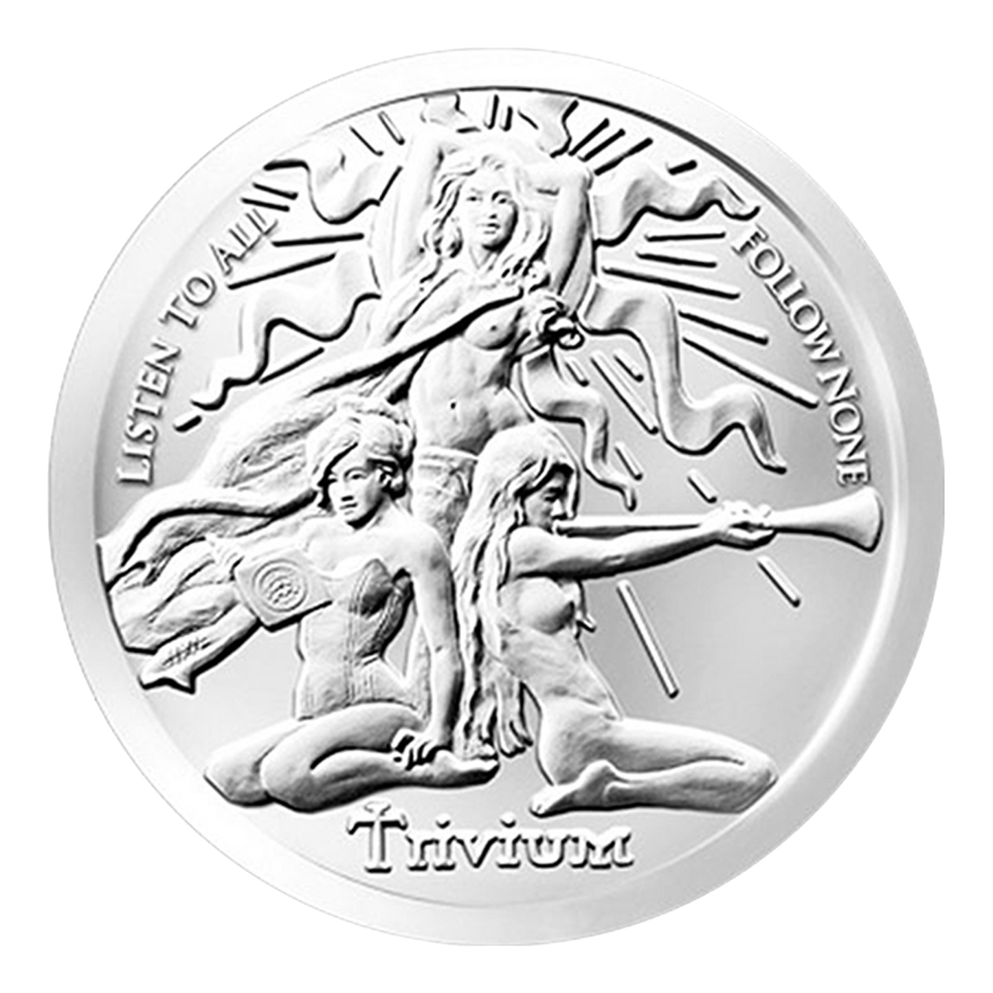 Buy 1 oz Silver Shield Trivium Girls Silver Shield BU Round .999 (Random Year)