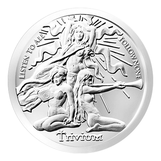 Buy 1 oz Silver Shield Trivium Girls Silver Shield BU Round .999 (Random Year)