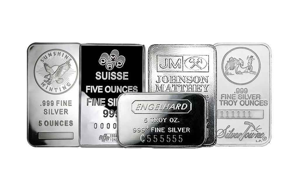 5 oz Silver Bars