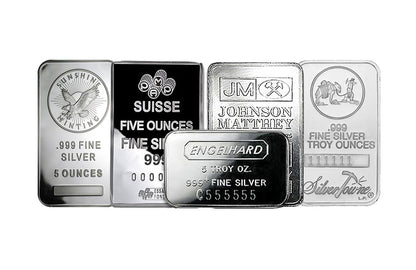 5 oz Silver Bars