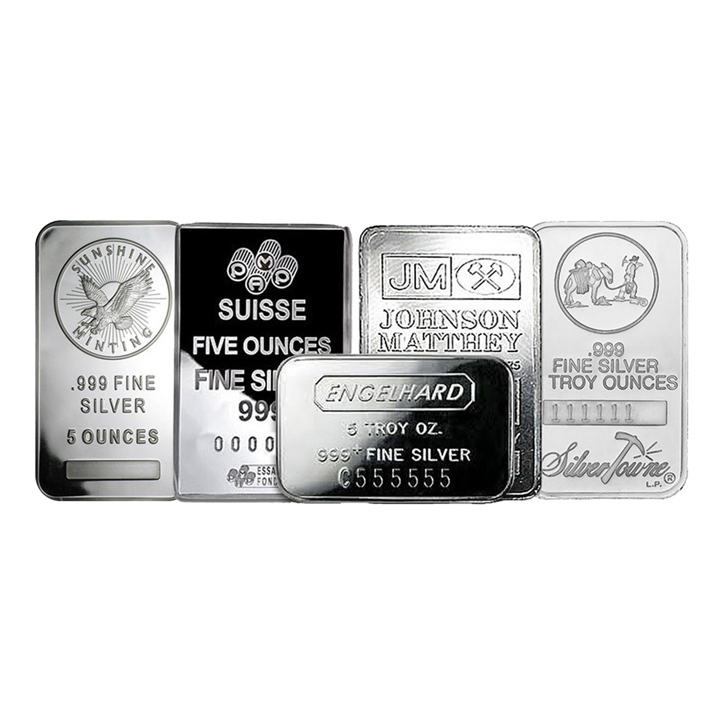 5 oz Silver Bars