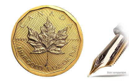 1 oz Gold Canadian Maple Leaf Special Coin .99999