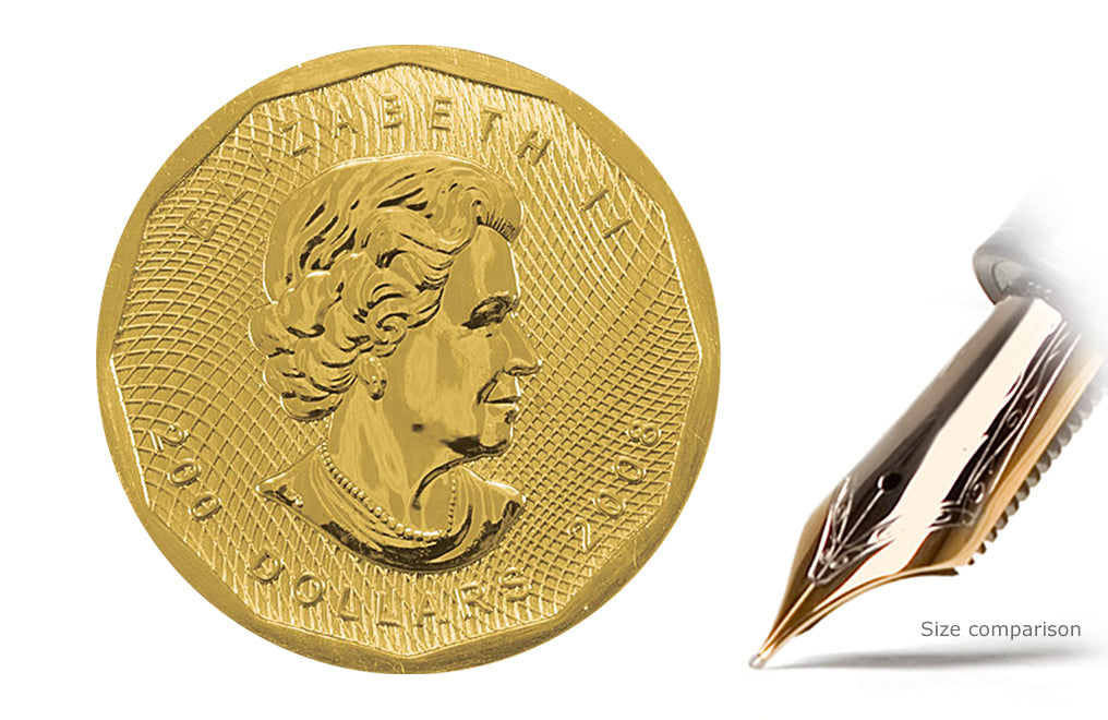 1 oz Gold Canadian Maple Leaf Special Coin .99999