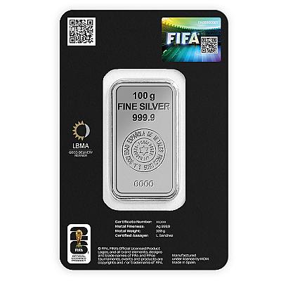 FIFA World Cup 26 100g Silver Bar
