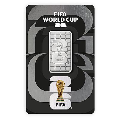 FIFA World Cup 26 50g Silver Bar