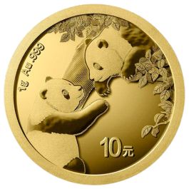 1g Gold China Panda 2023