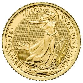 1/10 oz Gold Coin Britannia