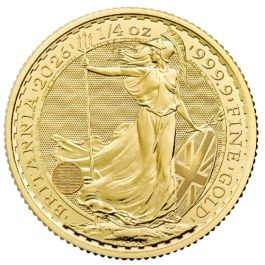 1/4 oz Gold Britannia 2026