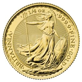 1/4 oz Gold Coin Britannia