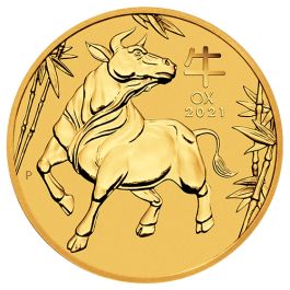 1 oz Gold Coin Ox 2021, Lunar Series III