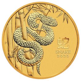 1/4 oz Gold Snake 2025, Lunar Serie III