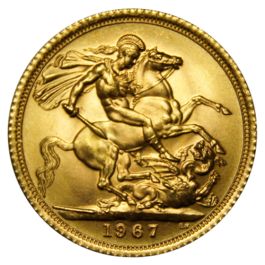 1 Pound Gold Sovereign, various years