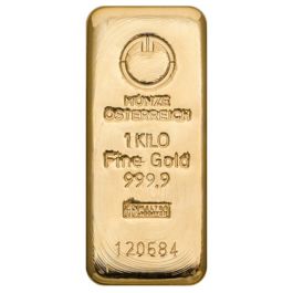 1 kg Gold Bar Austrian Mint