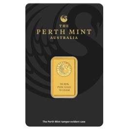 10g Gold Bar Perth Mint
