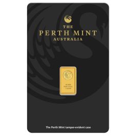 1g Gold Bar Perth Mint