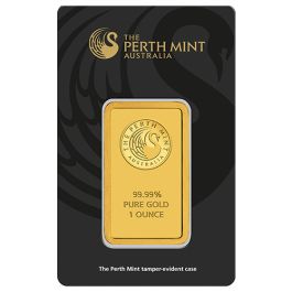 1 oz Gold Bar Perth Mint