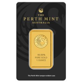 1 oz Gold Bar Perth Mint