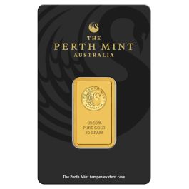 20g Gold Bar Perth Mint