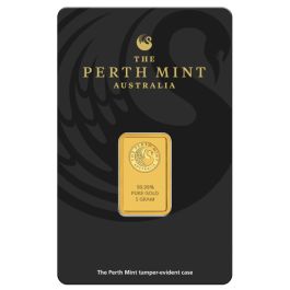 5g Gold Bar Perth Mint