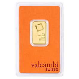10g Gold Bar Valcambi