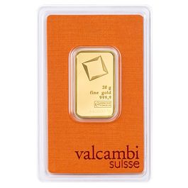 20g Gold Bar Valcambi