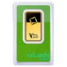 1 oz Gold Bar Valcambi GreenGold