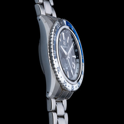 Grand Seiko SBGJ237 Sport GMT Hi-Beat Blue and White